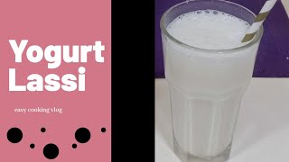 Quick and easy yogurt lassi, Yogurt smoothie