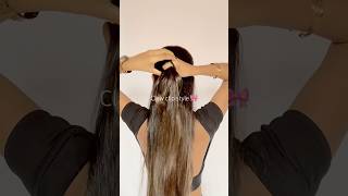 Claw clip style 🤍🎀 #ytshortsvideo #longhairstyle #hairtutorial #easyhairstyle #shortsvideo #hairs