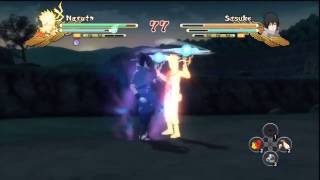 Naruto Shippuden Ultimate Ninja Storm 3  Naruto VS Sasuke Gameplay Video)