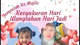 Kesyukuran Hari Ulangtahun Hari Jadi | Nurul Raisya Hidayah | Nurul Damia 🧝🏻‍♀️👸🏼🎂