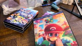 The Super Mario Bros. Movie (Target Exclusive) (Blu-ray + DVD + Digital Code) Unboxing