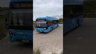 #busspotting #vlieland m VDL Citea  vertrekt van badstrand