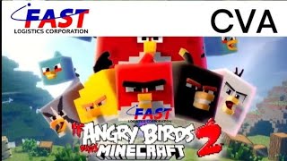 Angry birds 2 Minecraft Fast Logistics Corporation