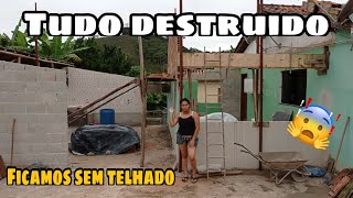 DEU TUDO ERRADO NA REFORMA COMEÇAMOS TUDO DE NOVO !!! Diário de obra