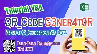 Cara Membuat QR CODE Generator || How to Make QR_Code on VBA Excel