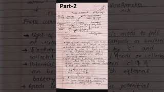 PHYSICS Class-12 ||THRESHOLD FREQUENCY & WAVELENGTH,PHOTO CURRENT..|| #short notes #shorts..