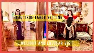 Beautiful Table Setting ♥️ Limelight and Lulusar Visit ♥️♥️ Vlog 592