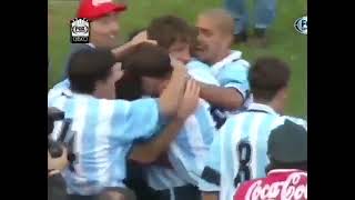 Gol de Crespo vs Brasil (Amistoso 1999)