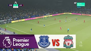 Everton vs Liverpool - Derby Merseyside⚽️Premier League| PES 2021 Realism Mod Prediction