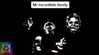 mr incredible family