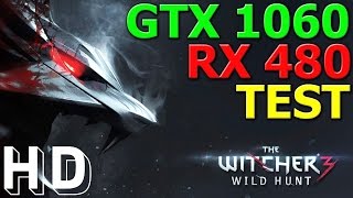 GTX 1060 vs. RX 480 | Witcher 3 FPS TEST