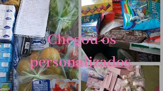 Preparativos aniversário da Isa 4 anos/ personalizados / só alguns amiguinhos