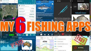 📲 ALL MY FISHING APPS.