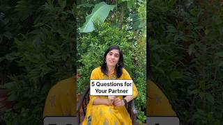 5 Questions for your partner #questions #partner #ask