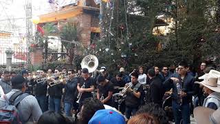 Banda La Gloria De Jerez y La Explosiva Banda DeMaza En Santa Rosa Xochiac, Enero 2018