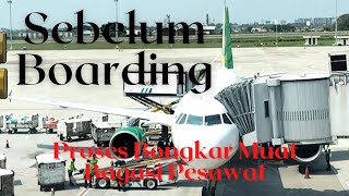 Proses Bongkar Muat Bagasi dan Penumpang Pesawat || Bandara Soekarno Hatta