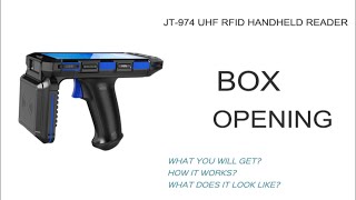 RFID Handheld Terminal JT-974 Box Opening