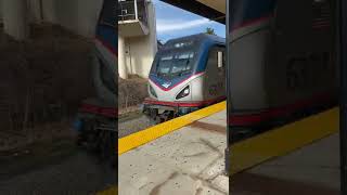 Amtrak Silver Star passing New Carrollton station