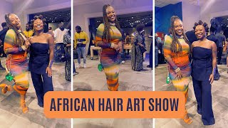 VLOG | Aggie Hair Art x National Museum of African Art - Hair Show & Community Day