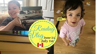 REading Vlog #8// Bookoutlet haul // Jun 24-July st