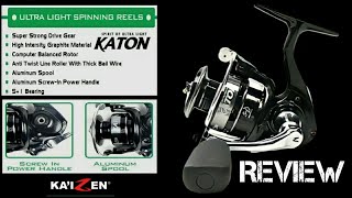 Reel Kaizen KATON ukuran 800 sudah power handel cuma 170 ribuan #reviews