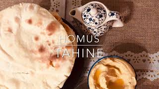 Homus Tahine - pasta de grão de bico árabe