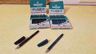 Unboxing and Review of Hauser Fuse 1.0mm Ball Pen for students exam