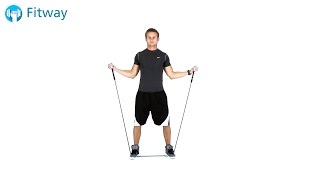 How To Do: Resistance Band Biceps Curl - Underhand Grip Outward | Arm Workout Exercise