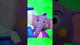 smoothie de frutas delicioso! Cante sim sim smoothie #shorts #musicainfantil #kentoelefante