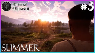 Medieval Dynasty [PC 4k60] - Lets Play #3 | Summer Is Here, But Is Our First Villager?