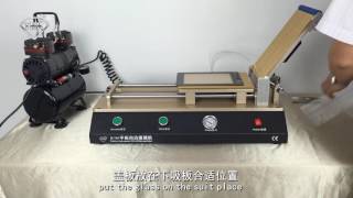 Automatic Panel laptop computer mobile lcd repair machine