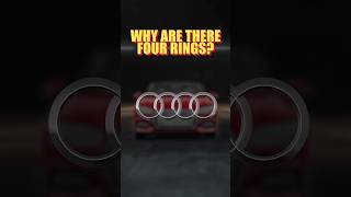 Audi के Logo में 4 Rings क्यों | Why Audi 4 Rings Logo |  #Shorts