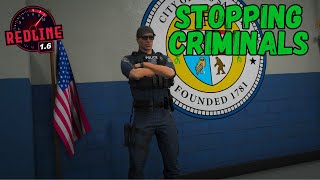 Stopping Criminals as PD - RedlineRP