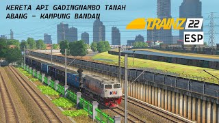 KA BATUBARA GADINGNAMBO TANAHABANG - KAMPUNG BANDAN | TRAINZ SIMULATOR INDONESIA