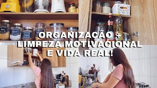 LIMPEI A COZINHA + MOTIVACIONAL DE LIMPEZA e ORGANIZAÇÃO