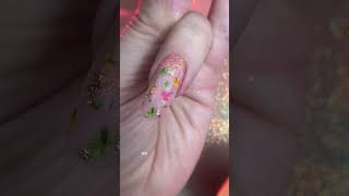 Как закрепить сухоцветы #верхниеформы #дизайнногтей #ногти #nailart #ready2go