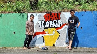 Mural Kemerdekaan KKN Melayu Serumpun 2021 Toboh ketek