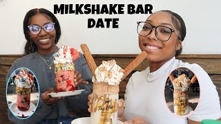 VLOGTOBER DAY 16: Milkshake bar date with MARIAH!! 🤍| Shalaya Dae