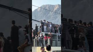 New style of watching Freestyle polo match #freestylepolo #mountains #gilgitbaltistan