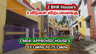 New 2 BHK House's For Sale in chennai.Porur near Kovur | Interior with Modular kitchen