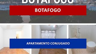 AP0510 - Aluga-se, Botafogo, excelente conjugado, excelente localização!