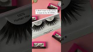 I don't want to be pretty, I want to be iconic - 301 drag lashes