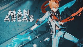 Genshin Impact AMV || Man Areas (Diluc, Kaeya, Childe, Zhongli, Albedo, Itto) +18