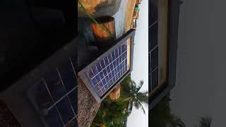 Dc 6v solar panel to Ac,220v coverter load test #viral #solarpanels #converter