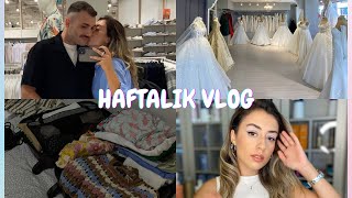 HAFTALIK VLOG | valiz hazırlığı, avm turu, yeni ürünler, garnier c vitamini serumu?yeni gelinlikler