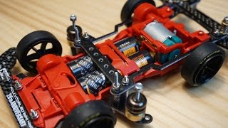 ミニ四駆　強化VSシャーシでヒクオを作る１(ギア、駆動系)