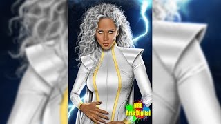 Storm / SpeedPaint (Halle Berry)