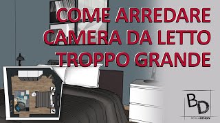 COME ARREDARE una CAMERA DA LETTO GRANDE | Belula Design