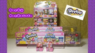 Opening Shopkins Mini Packs! Collector's Edition (Season 10?) - blind bag toys