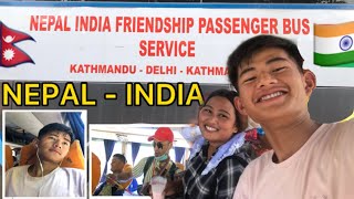 NEPAL TO INDIA INTERNATIONAL TRAVEL VLOG WITH TIPS/ TRAVEL WITH ME TO NEW DELHI INDIA🇮🇳